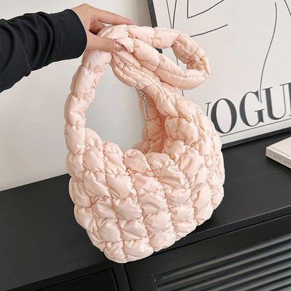 Female Cool Lightweight Large Capacity Dumpling Crossbody Bags