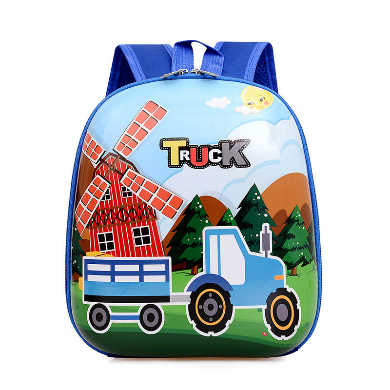 Adorable Engineering Vehicle Super Cool Toy Kindergarten School Bags