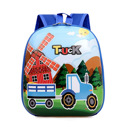 Adorable Engineering Vehicle Super Cool Toy Kindergarten School Bags