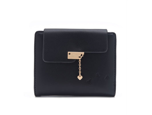 Women's Short Fashion Simple Hardware Pendant Elegant Ladies Wallets