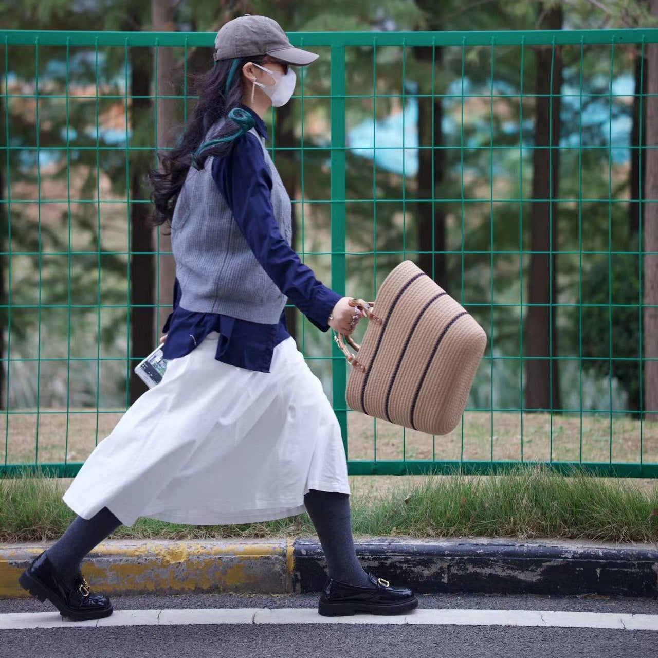 Women's Commuting Fashion Simple Tote Vintage Bamboo Handbags