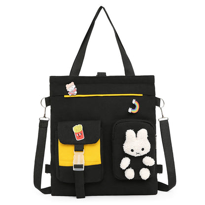 Waterproof Tuition Cartoon Junior High Portable Elementary School Students' Schoolbags