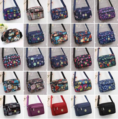 Women's Style Oxford Flower Cloth Stall Running Crossbody Bags