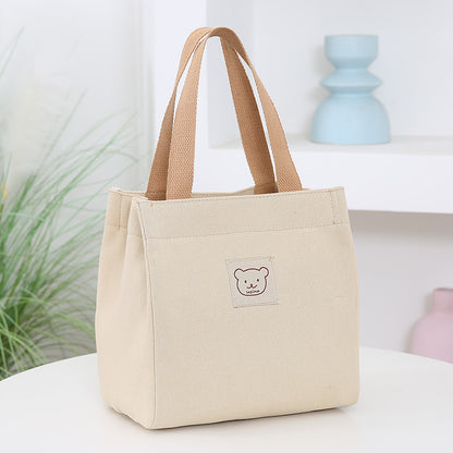 Women's & Men's & Cute Style Canvas Upgraded Bear Crossbody Bags