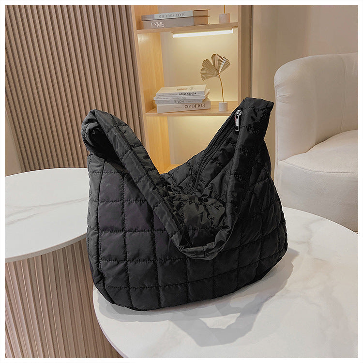 Women's Texture Large Capacity Versatile Dumpling Underarm Shoulder Bags