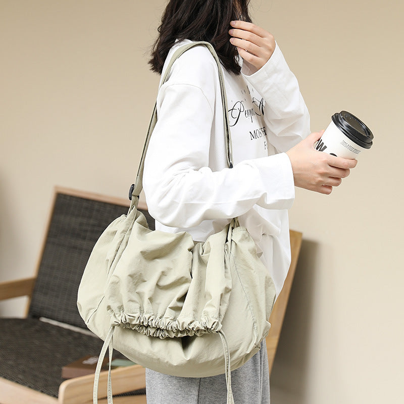 Women's Style Leisure Artistic Canvas Fashion Folding Bags