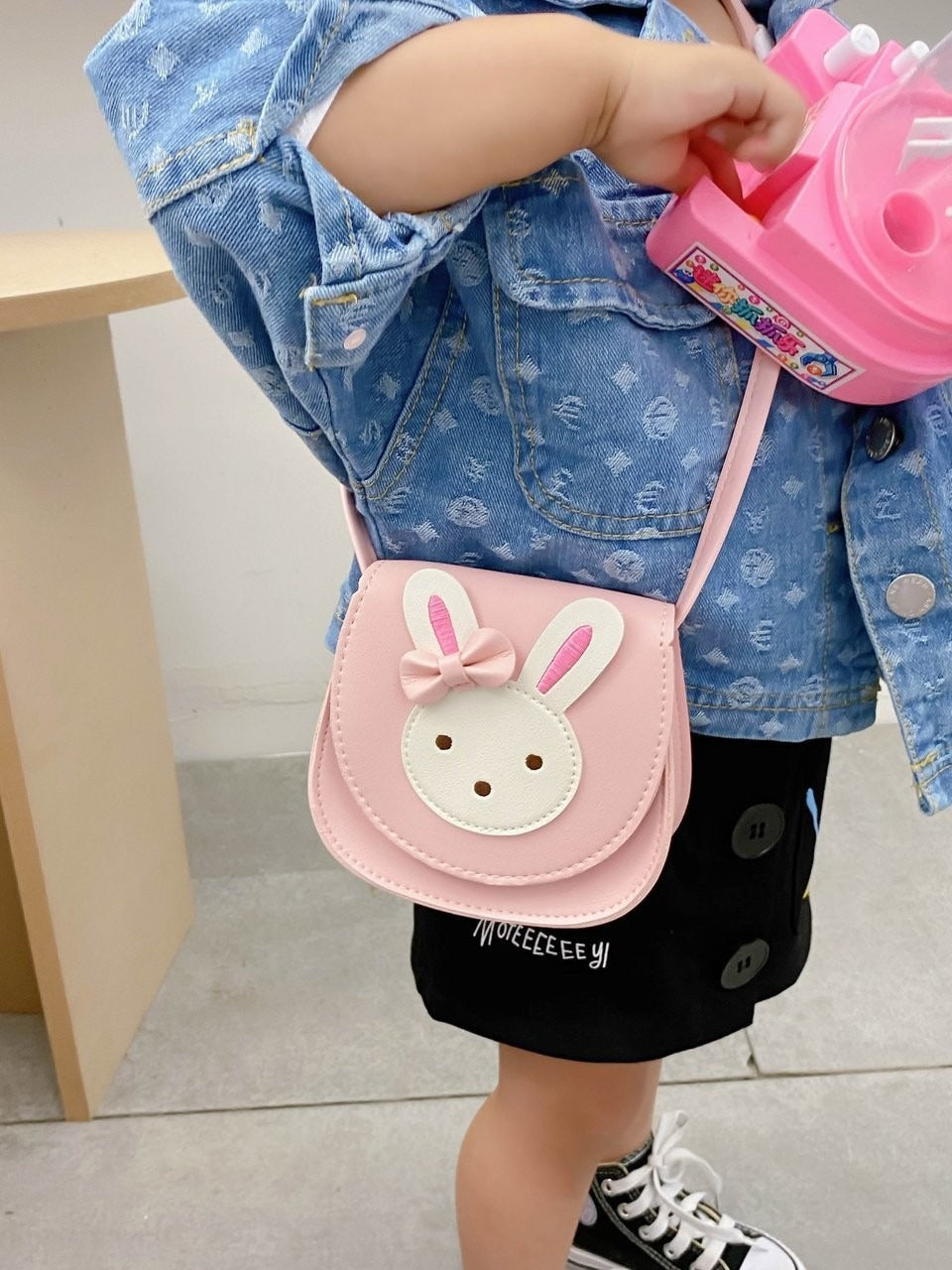 Children's Korean Style Cute Rabbit Fashion Princess Children's Shoulder Bags