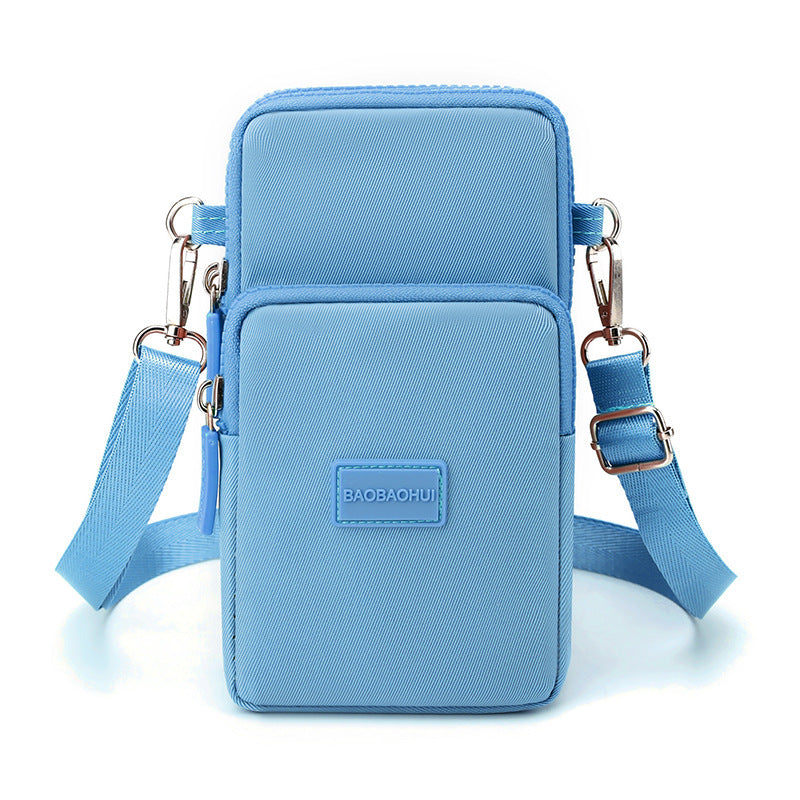 Women's Oxford Cloth Halter Portable Mobile Phone Bags