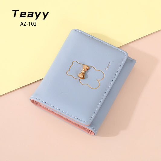 Women's Short Fashionable High-grade High Quality Cartoon Ladies Wallets