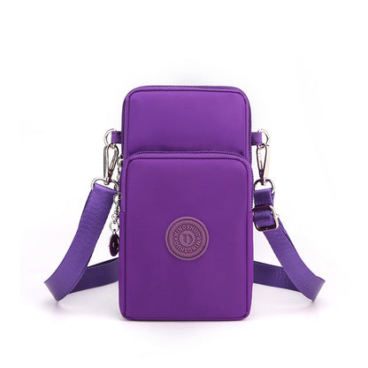 Mobile Female Oxford Cloth Vertical Mini Phone Bags