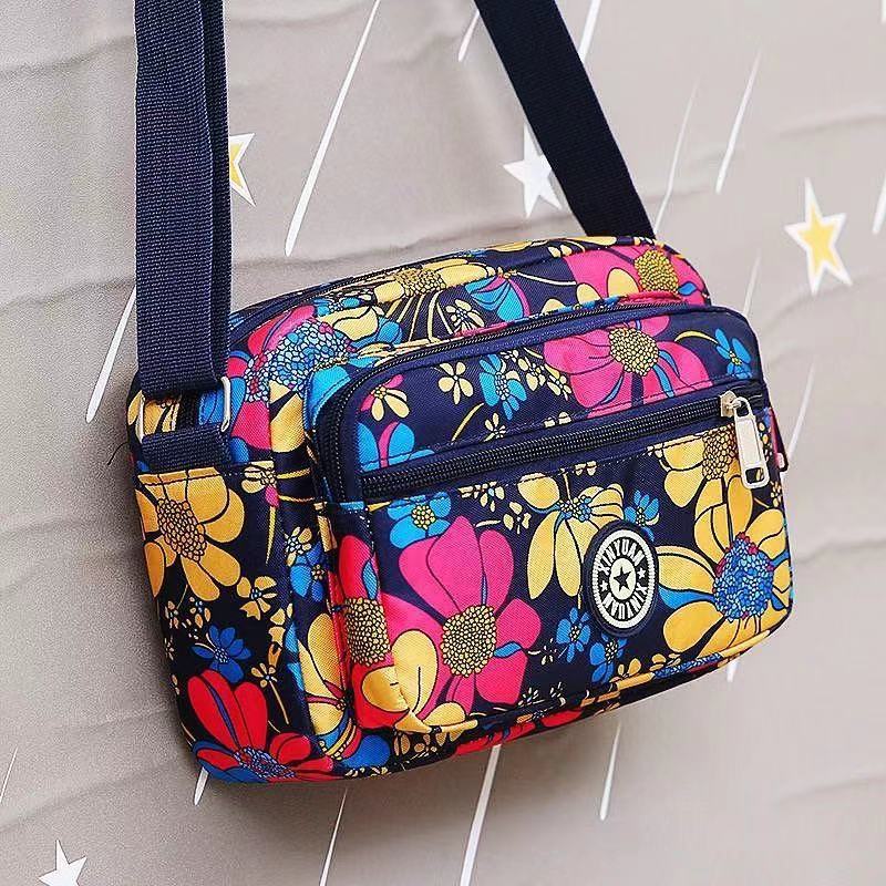 Women's Style Oxford Flower Cloth Stall Running Crossbody Bags