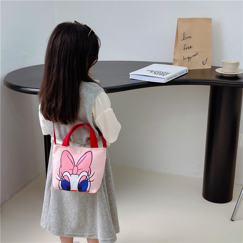 Children's Canvas Cartoon Cute Fashion Boys Children's Shoulder Bags