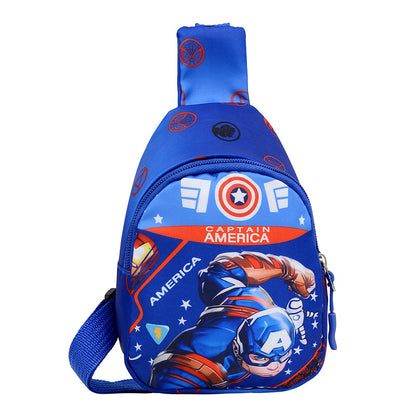 Sacs banane pour enfants de style coréen pour garçons et filles, jolis oursons aux fraises