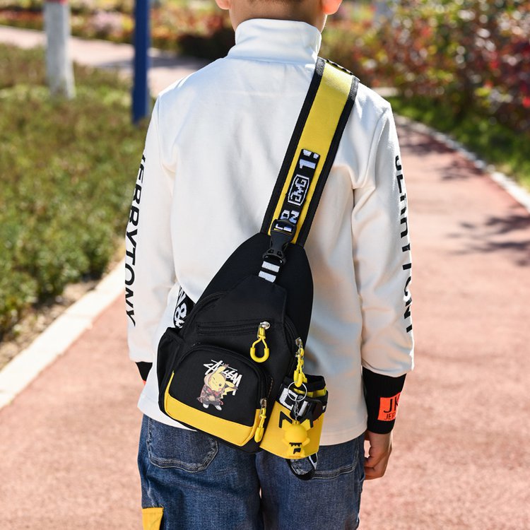 Children's Cute Trendy Boy Mocking One Children's Waist Packs