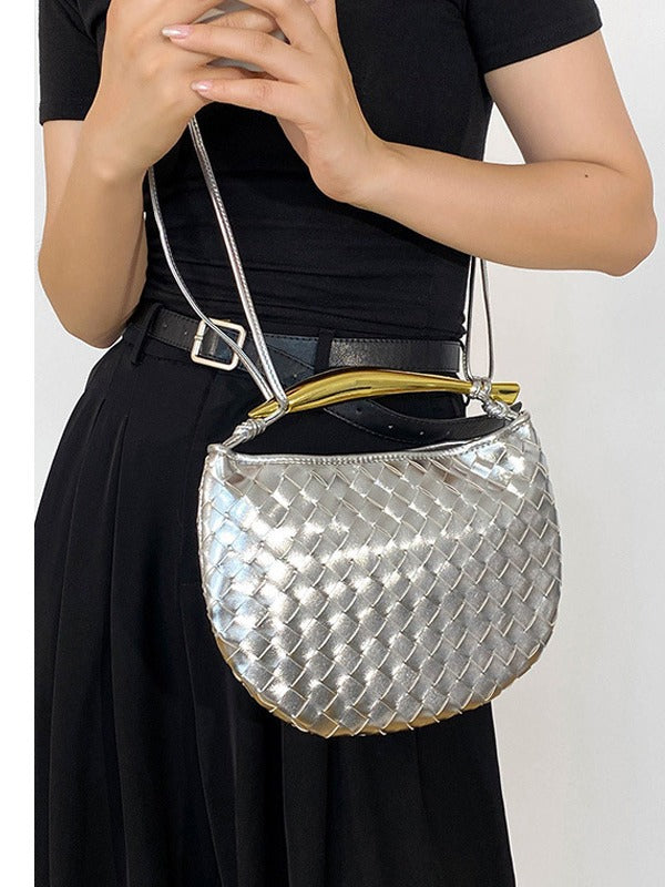 Women's Sardine Sier Woven Fashion Dinner Wedding Handbags