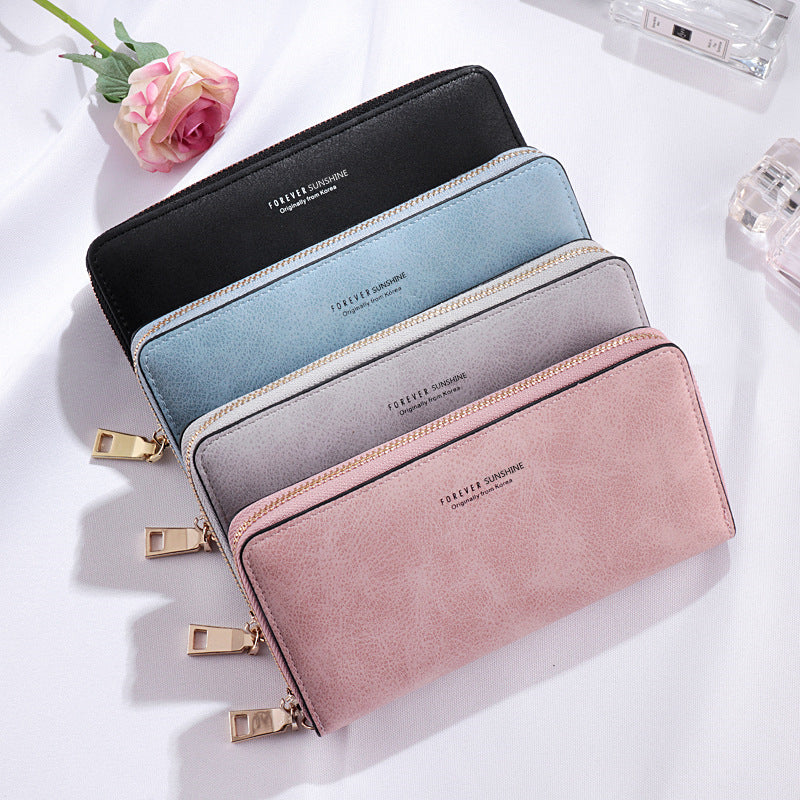 Women's Clutch Long Korean Multifunctional Mobile Female Ladies Wallets