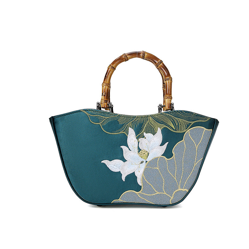 Exquisite Embroidered Chinese Style Cheongsam Banquet Handbags