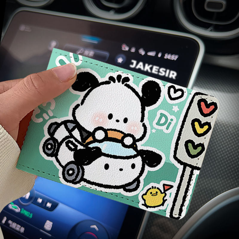 Car God Creative Driving License Protective Card Holder