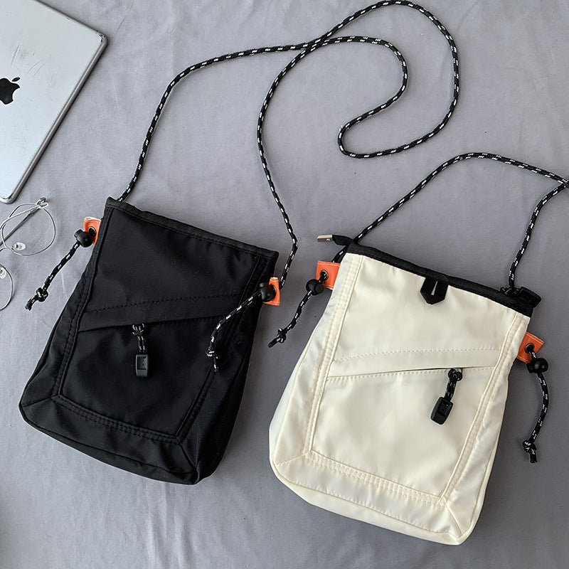 Women's & Men's Tooling Style And Neutral Fashion Korean Fresh Mobile Crossbody Bags