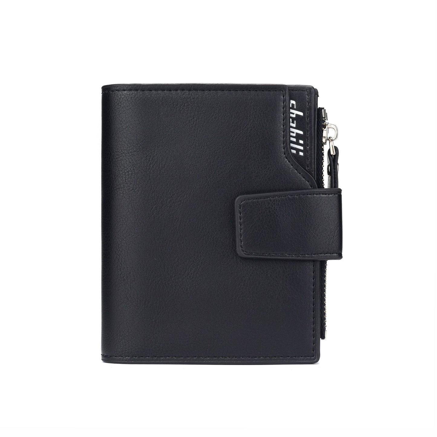 Men's Vintage Zipper Short Change Simple Fashion Men's Wallets