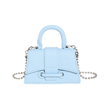 Candy Color Texture Niche Design Mini Handbags