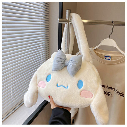 Cute Sweet Plush Single Rabbit Cartoon Handbags