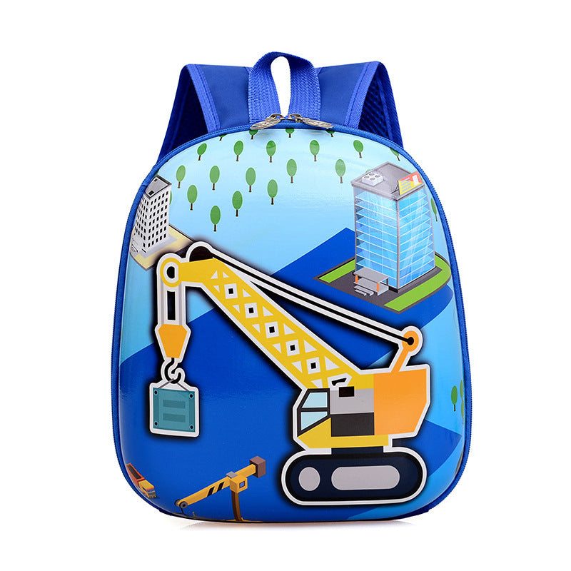 Adorable Engineering Vehicle Super Cool Toy Kindergarten School Bags