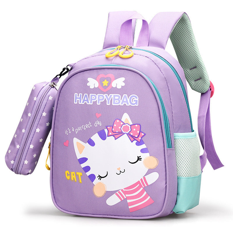 Sac à dos mignon avec pendentif crayon pour les classes intermédiaires des garçons