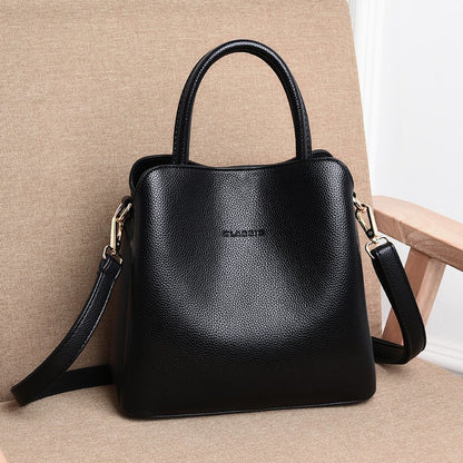 Women's Soft Leather Fashion Large Capacity Multi Handbags