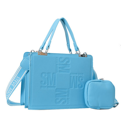 Women's Tote Fashion Embossing Candy Color For Crossbody Bags