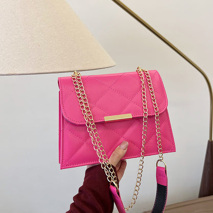 Commute Fashion Simple Small Square Female Popular Bags