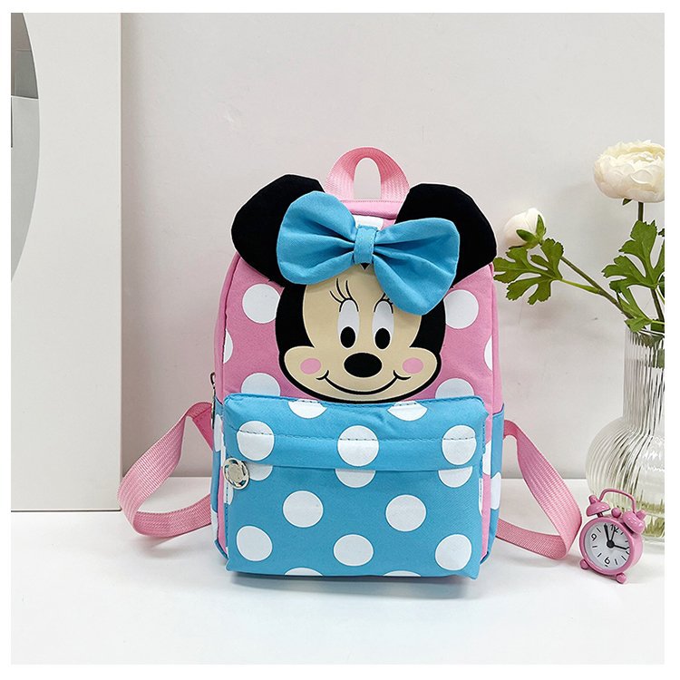 Beautiful Children's Trendy Boys Color Matching Backpacks