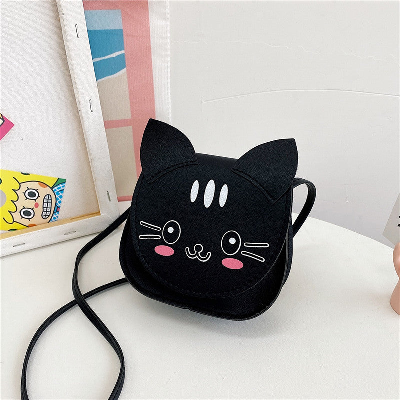 Cool Beautiful Attractive Kitty Shape Boys Children's Shoulder Bags