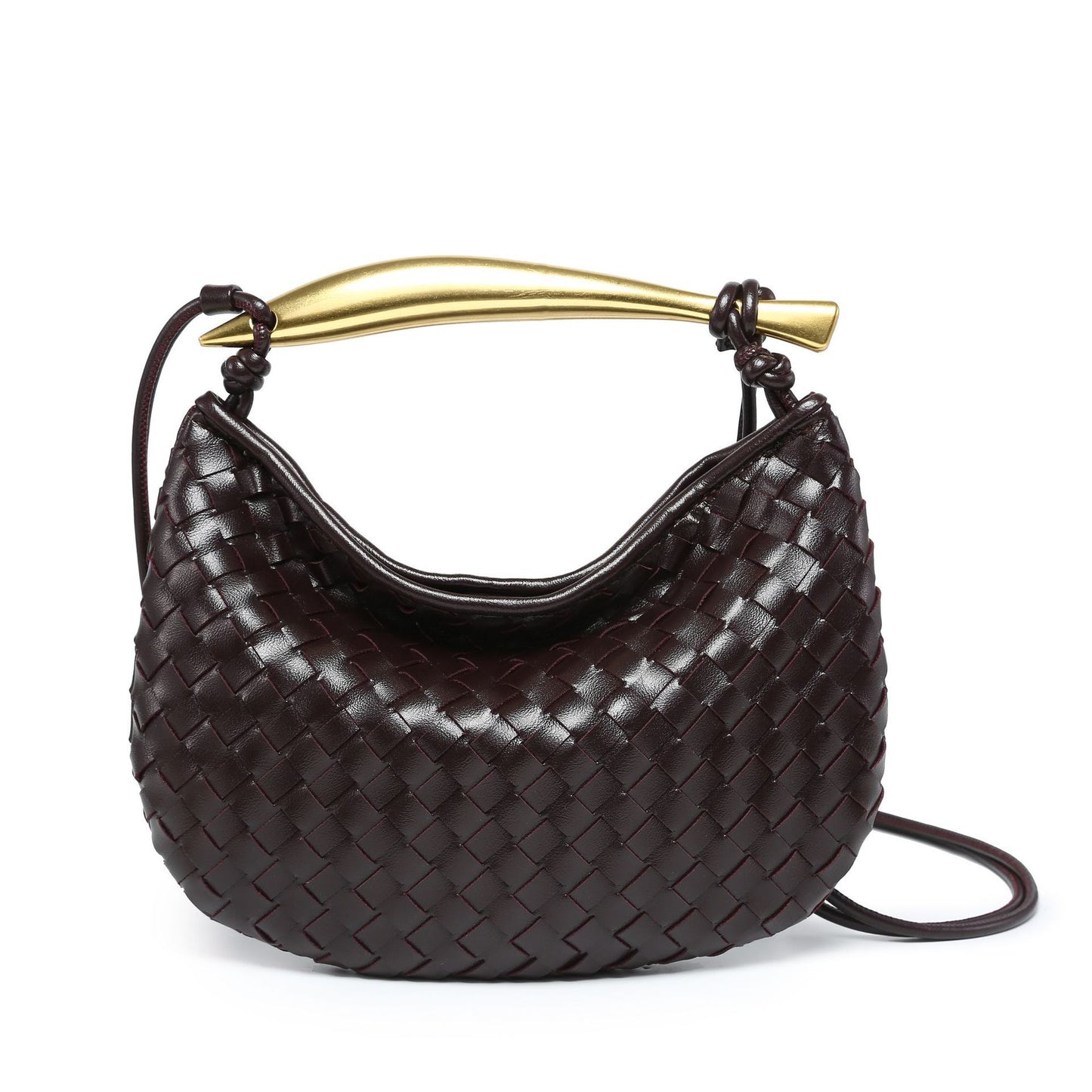 Comfortable Fashion Woven Sardine Hand Dumpling Handbags