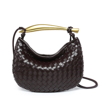 Comfortable Fashion Woven Sardine Hand Dumpling Handbags