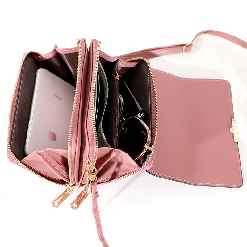 Women's Korean Style Fashion Trend Large Capacity Multifunctional Phone Bags