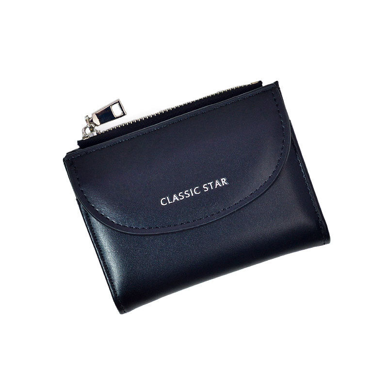 Women's Korean Style Solid Color Simple Ladies Wallets