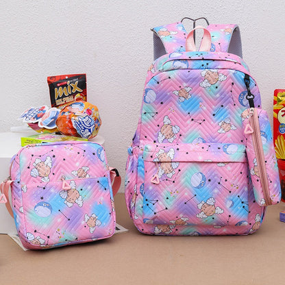 Women's Junior High Band Ultra Light Large Elementary School Students' Schoolbags