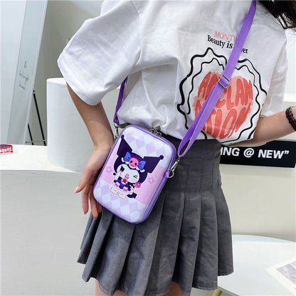 Women's Korean Cartoon Cute Western Mobile Crossbody Bags