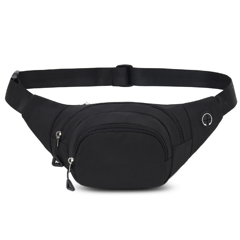 Women's Leisure Fashion Large Capacity Mobile Contrast Waist Packs