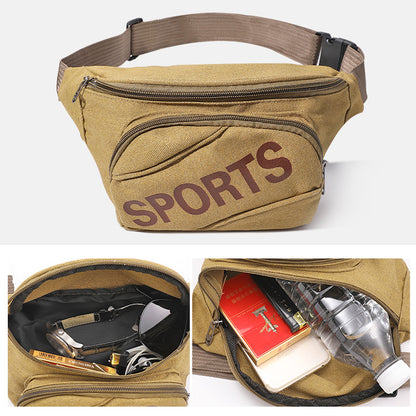 Women's & Men's & For Canvas Business Checkout Big Men's Waist Packs