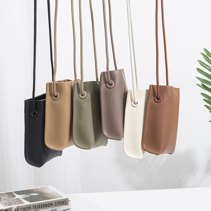 Women's Korean Style Vertical Mobile Fashion Simple Bags