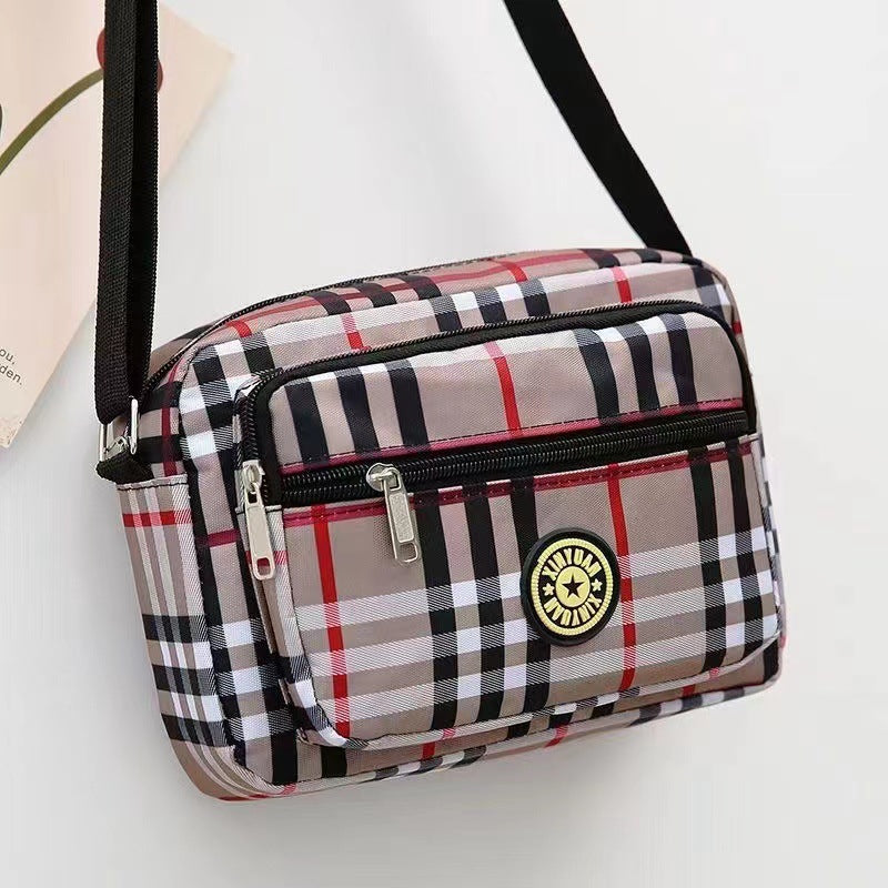 Women's Style Oxford Flower Cloth Stall Running Crossbody Bags