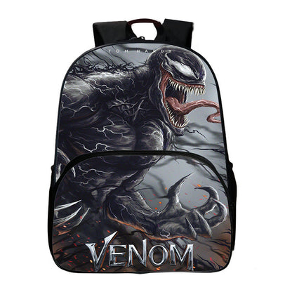 Sacs d'école polyvalents pour élèves de l'école primaire Marvel Venom avec impression Hero Avengers