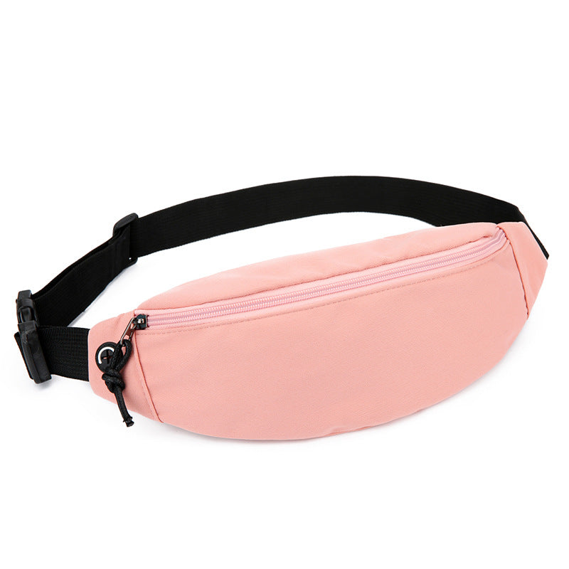 Women's & Men's & Trendy Simple Nylon Waterproof Large Men's Waist Packs