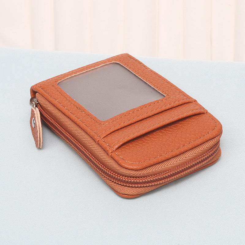 Women's Korean Style Portable Short Bank Ladies Wallets