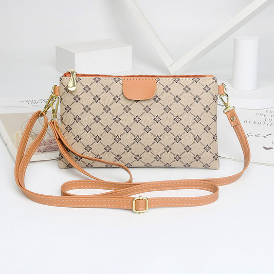 Women's Trendy Fashion Pattern Cloth Mobile Small Crossbody Bags