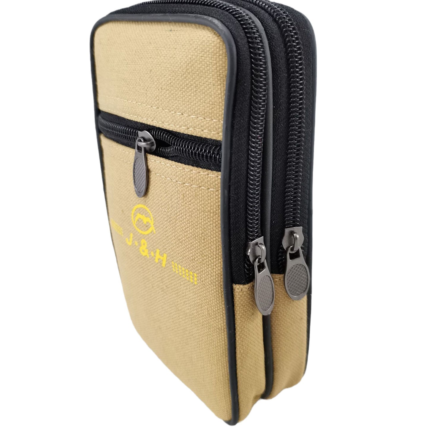 Men's Canvas Washed Flat Mobile Sundry Phone Bags