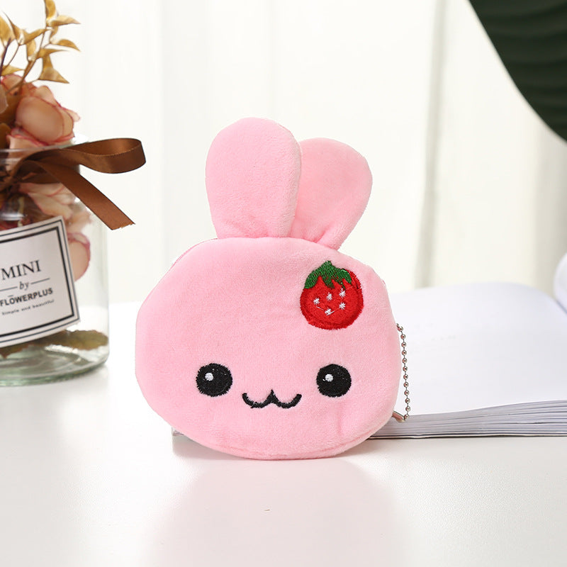 Women's Plush Cute Cartoon Cloth Gift Ladies Wallets