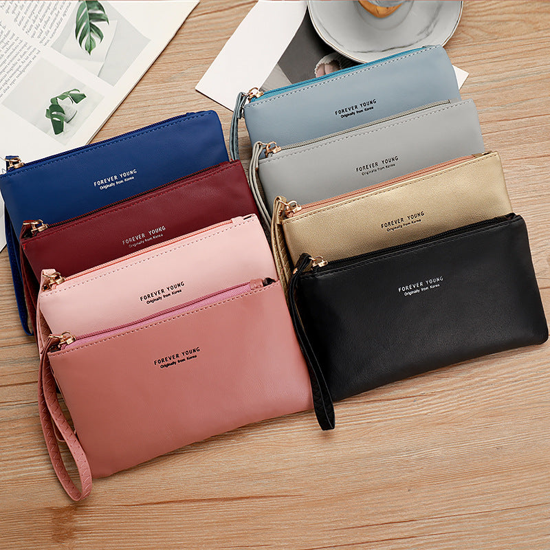 Women's Long Clutch Zipper Fashion Large Ladies Wallets